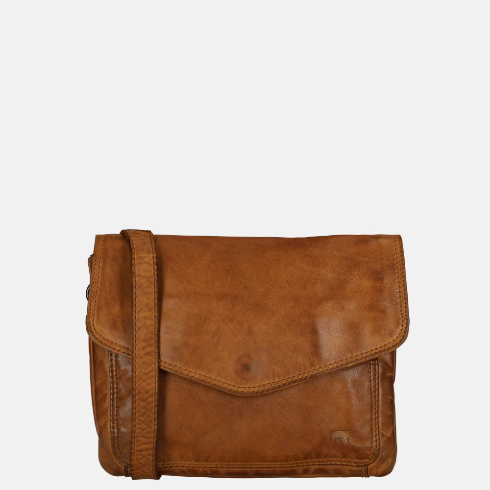 Bear Design Femke crossbody tas cognac bij Duifhuizen